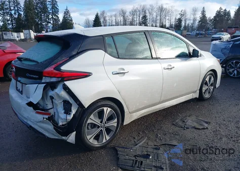 2020 Nissan Leaf Sv 40 Kwh z USA, uszkodzony, nr VIN 1N4AZ1CP6LC304158